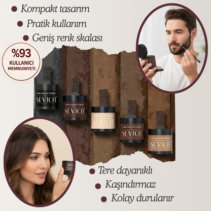 Dolgunlaştırıcı Saç Pudrası